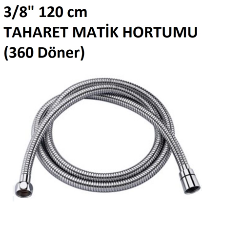 120cm  TAHARET MATİK HORTUMU  (360 DÖNER)